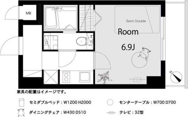 カテリーナ千駄木 503