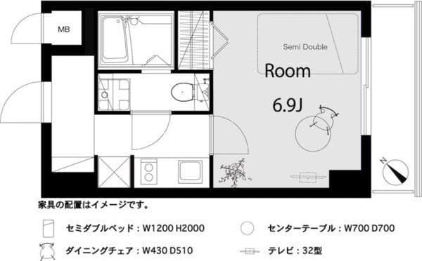 カテリーナ千駄木 503