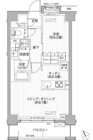 メゾンカルム市谷仲之町の写真
