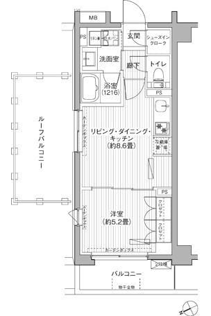メゾンカルム市谷仲之町 313