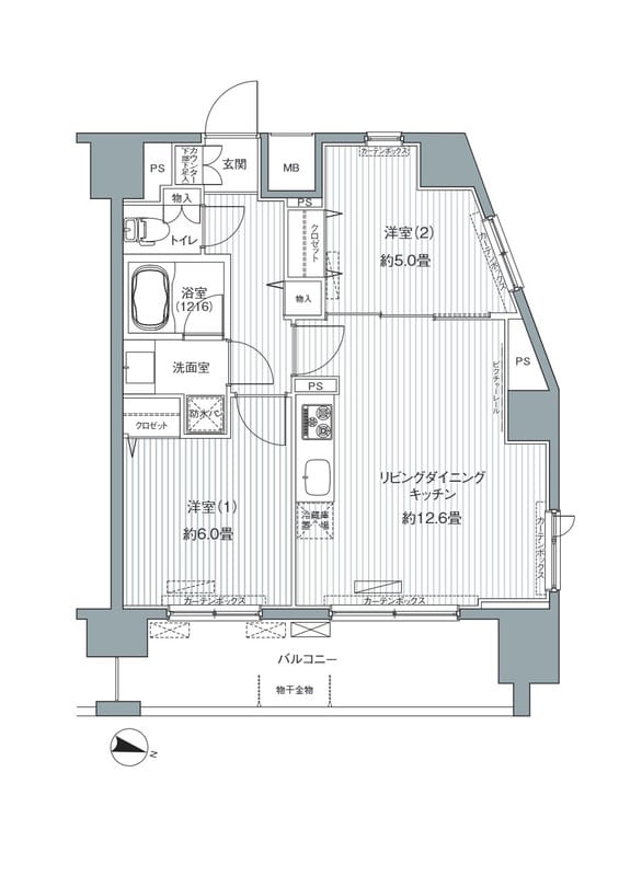 センテニアル王子神谷 1008