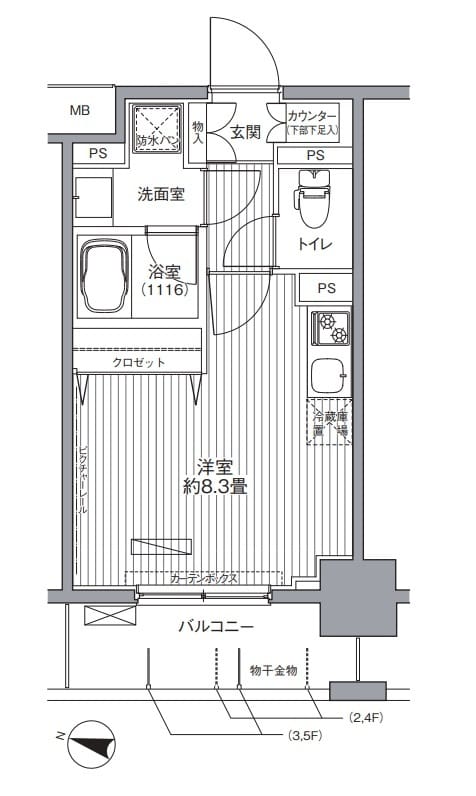 センテニアル王子神谷 402