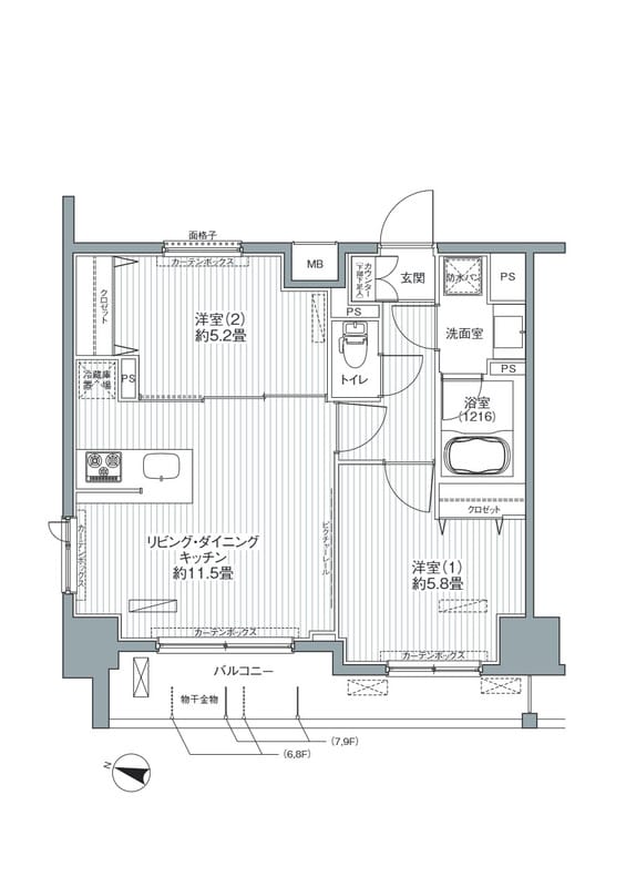 センテニアル王子神谷 701