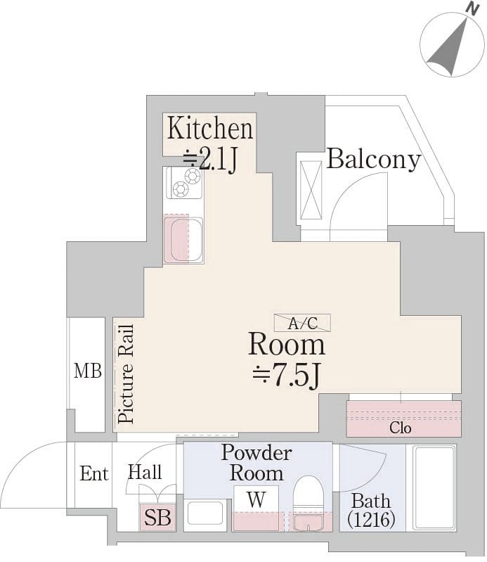 グランハイツ曙橋 1105
