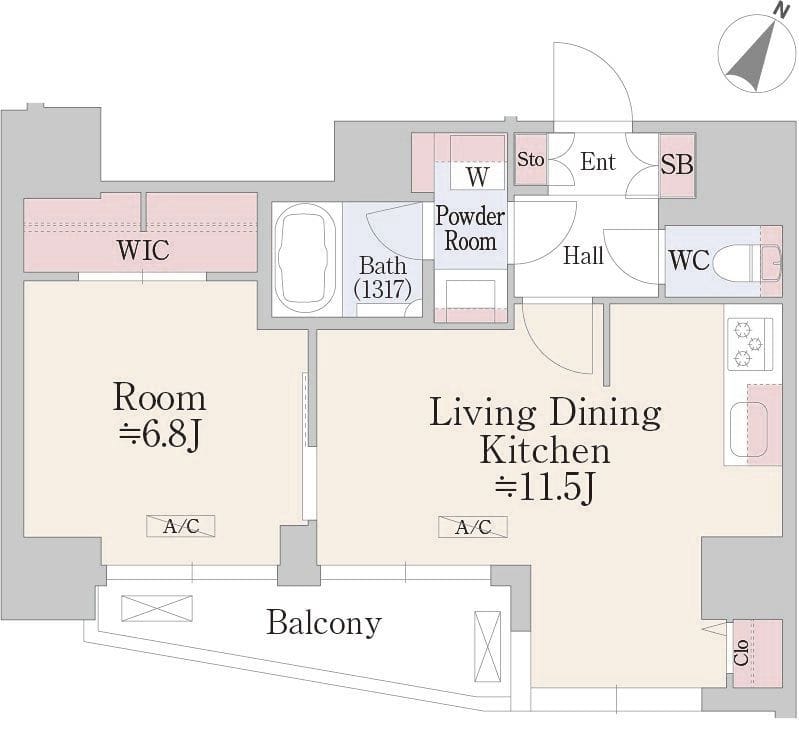 グランハイツ曙橋 1302