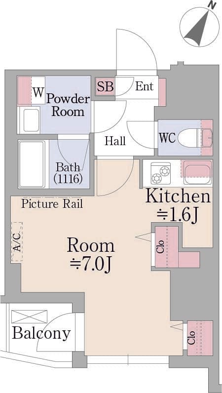 グランハイツ曙橋 303