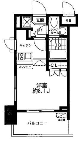 レジディア大森東 0405