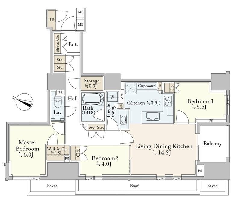 パークホームズ日本橋時の鐘通り 1102