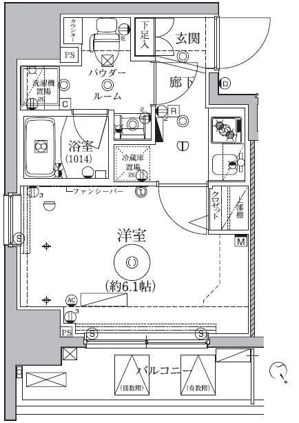 クレイシア品川戸越 805