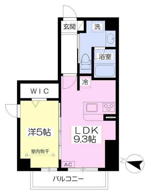 Tom’s Grande 601 間取り図