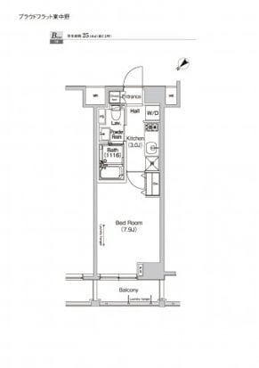 プラウドフラット東中野 206