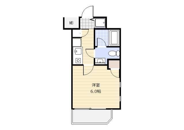 ソアブール池上 501 間取り図