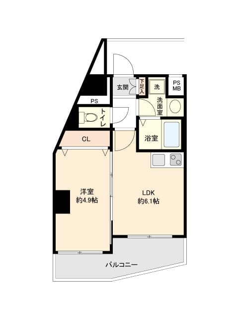 ONE ROOF FLAT NISHIWASEDA 1007