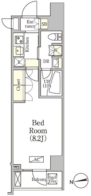 アジールコート品川中延サウス 409