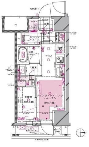 ピアース新宿三丁目 402