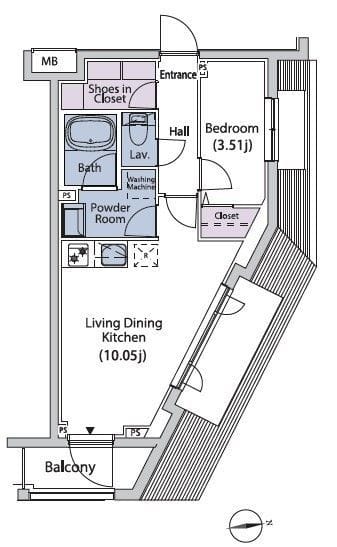 Dear WAN Court 小竹向原 301