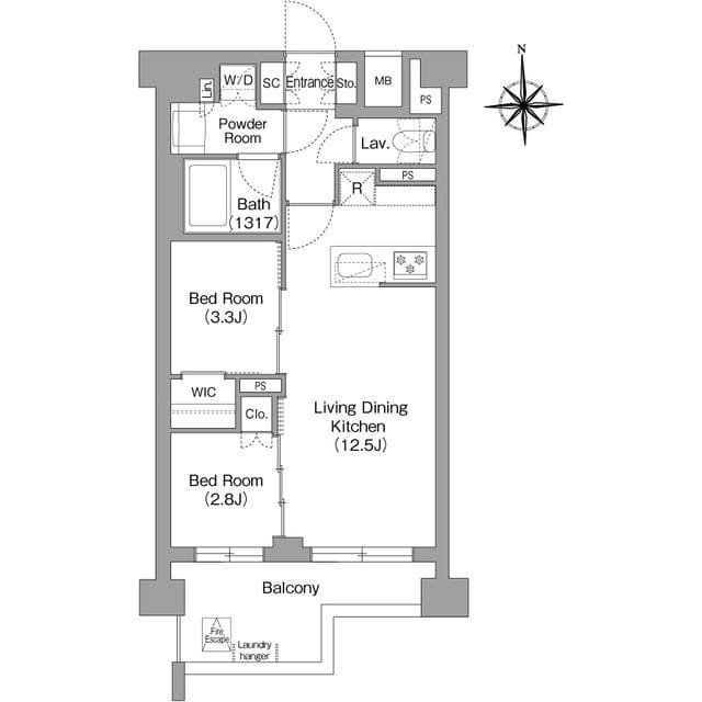 コンフォリア・リヴ大森西 214