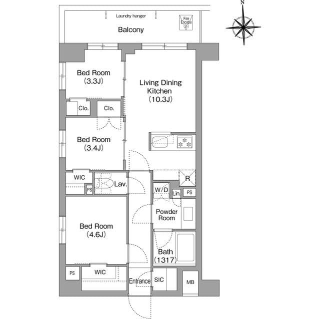 コンフォリア・リヴ大森西 217