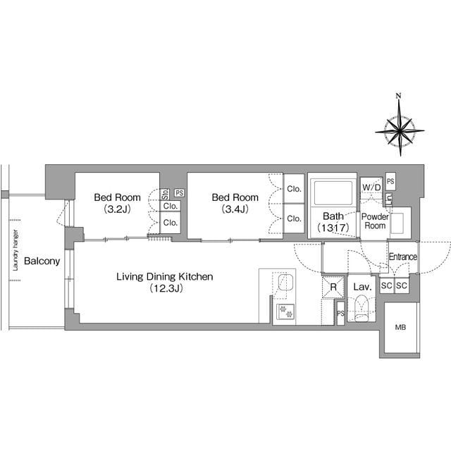 コンフォリア・リヴ大森西 405