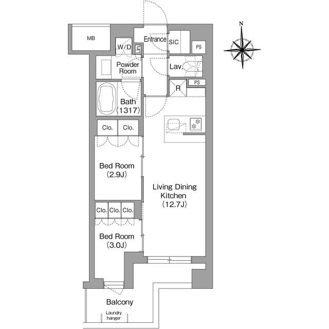 コンフォリア・リヴ大森西 410