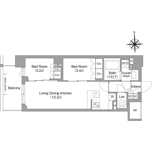 コンフォリア・リヴ大森西 504