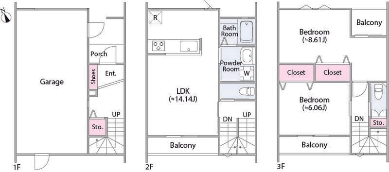 SHUKURA玉堤1号棟 1 2