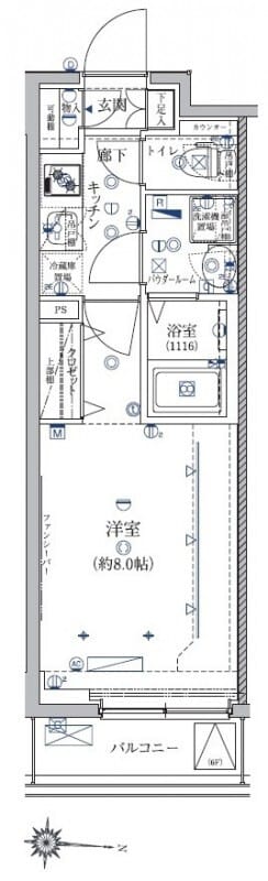 クレイシア菊川 705