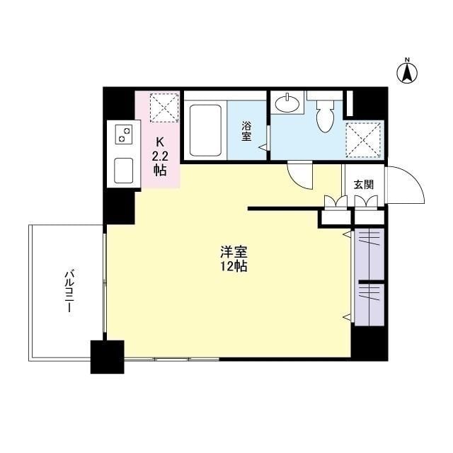 スタイリオ恵比寿SKY 0403 間取り図