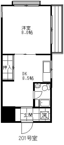 メゾンフラワー 201