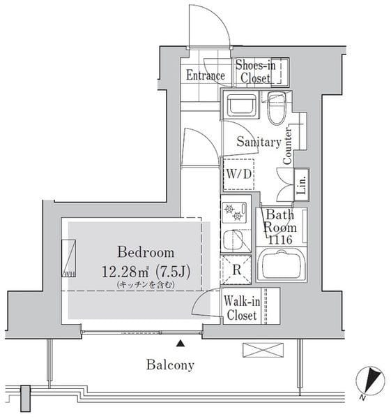 リブクオーレ神保町 802