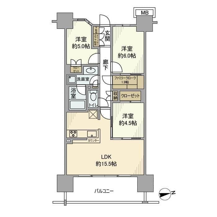オーベルグランディオ千住大橋エアーズの写真