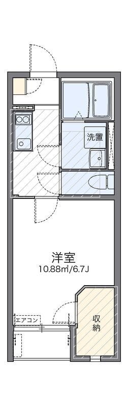 レオネクストルミエール西台Ⅲ 103 間取り図