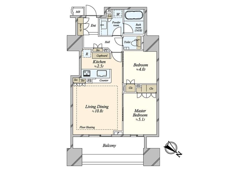 パークタワー渋谷本町 1602