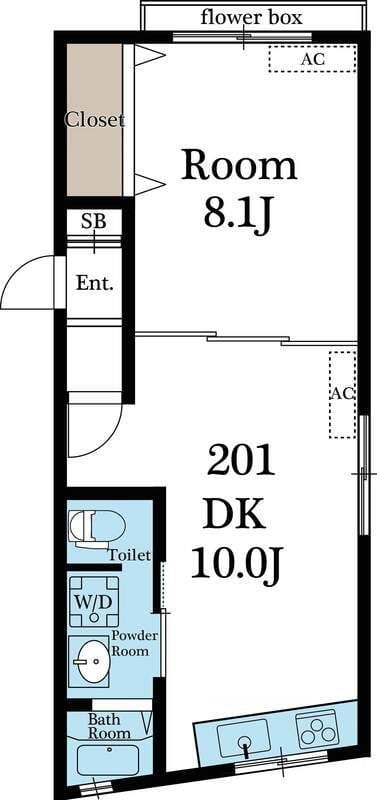 シルクメゾン 201