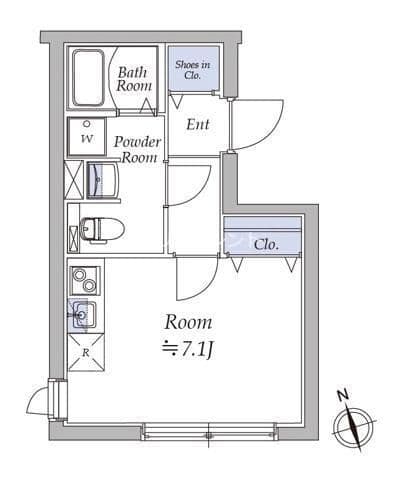 アトリオフラッツ戸越 204