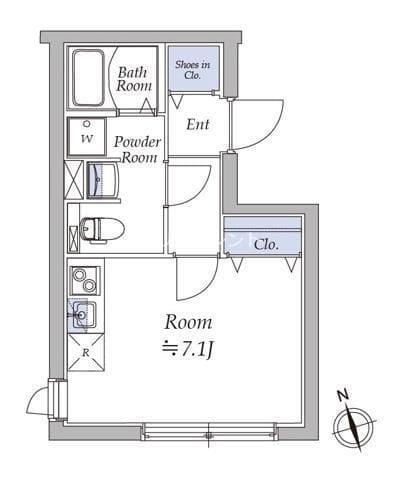 アトリオフラッツ戸越 204