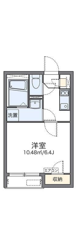 レオネクスト舎人 204 間取り図
