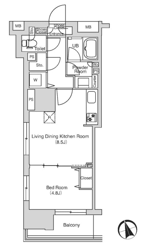 エミリブ鷺ノ宮 0406