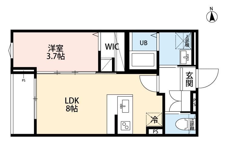 robot home 相模原Ⅱ(ロボットホームサガミハラツー) 203 間取り図