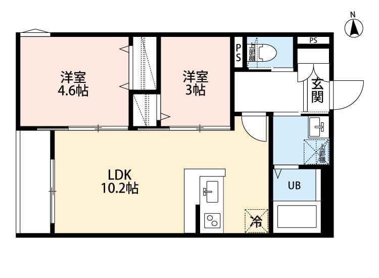 robot home 相模原Ⅱ(ロボットホームサガミハラツー) 301 間取り図