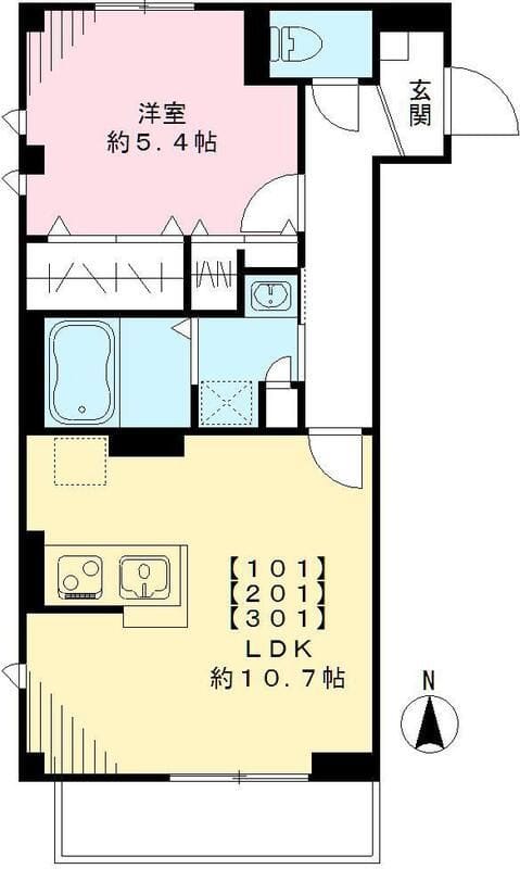 サウスクリーク大鳥居 101