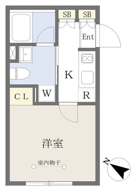 Reve Residence 三宿 302 間取り図
