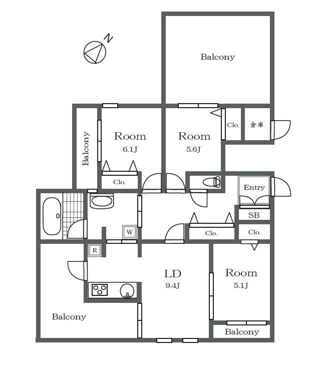 バティール喜多見 302
