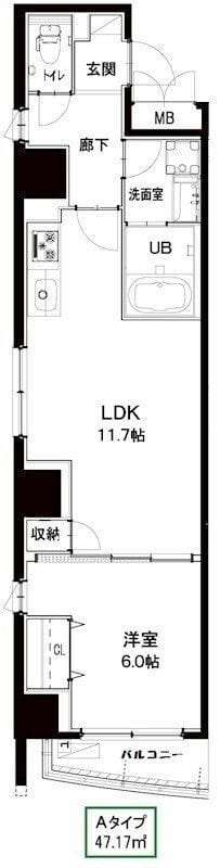シルヴァー アウル 302 間取り図