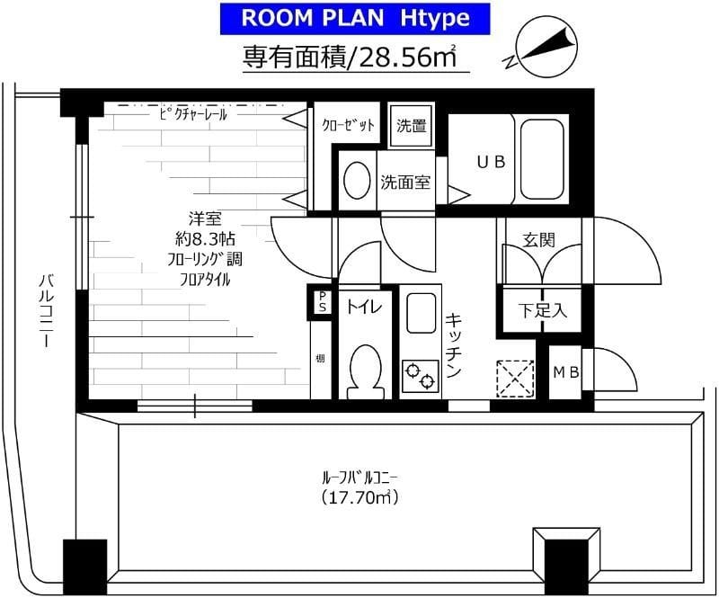 ステージグランデ市谷薬王寺 314 間取り図