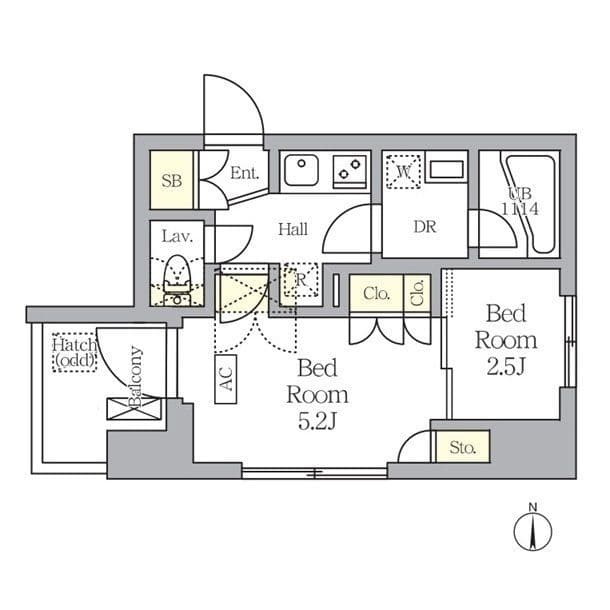 アジールコート王子 504