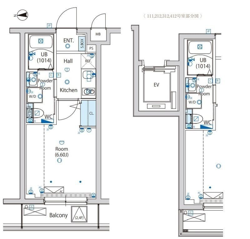 エストゥルース亀有 109