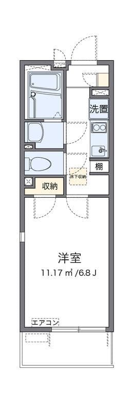 レオネクストさくらブリアン 101 間取り図