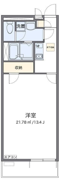 レオネクストさくらブリアン 105 間取り図