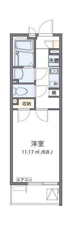 レオネクストさくらブリアン 302 間取り図